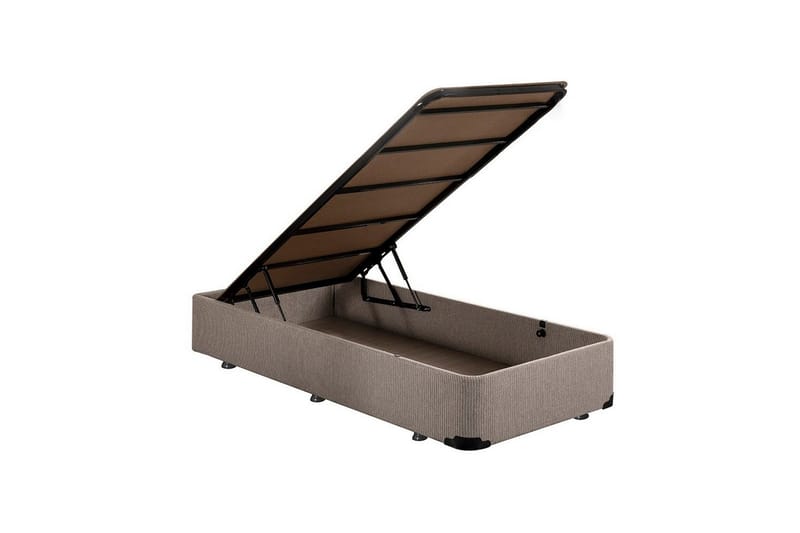 Enkeltsengunderdel Dasina Enkel Beige - 90 x 190 cm - Møbler - Senger - Sengeramme & sengestamme