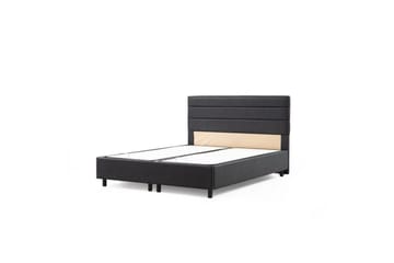Enkeltsengunderdel og Hodegjerde Sonyi Antrasitt - 120 x 110 x 200 cm - Møbler - Senger - Komplett sengepakke