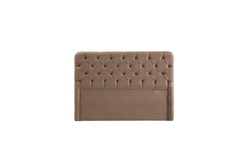 Enkeltsengunderdel og Hodegjerde Subva Brun - 110 x 35 x 214 cm - Møbler - Senger - Komplett sengepakke