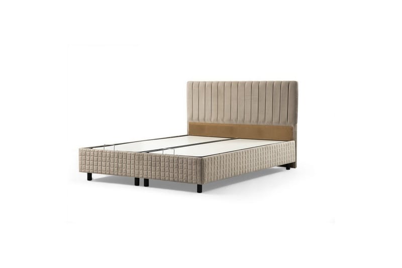 Enkeltsengunderdel og Hodegjerde Sudamal Brun - 120 x 110 x 200 cm - Møbler - Senger - Sengeramme & sengestamme