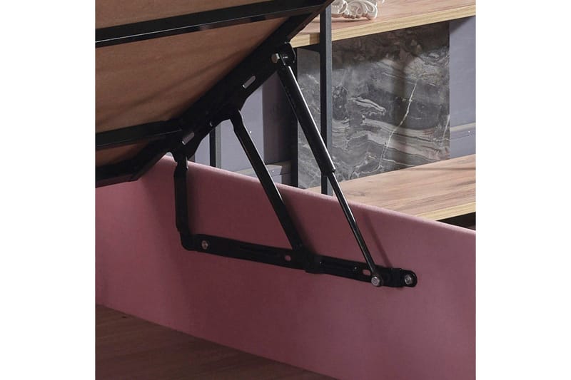 Enkeltsengunderdel Rasul Single Pnk - 90 x 190 cm - Møbler - Senger - Sengeramme & sengestamme