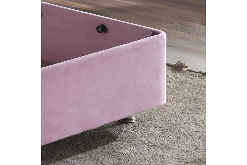 Enkeltsengunderdel Rasul Single Pnk - 90 x 190 cm - Møbler - Senger - Sengeramme & sengestamme
