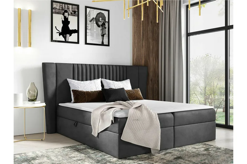 Boisdale Kontinentalseng 160x200 cm - Møbler - Senger - Familieseng