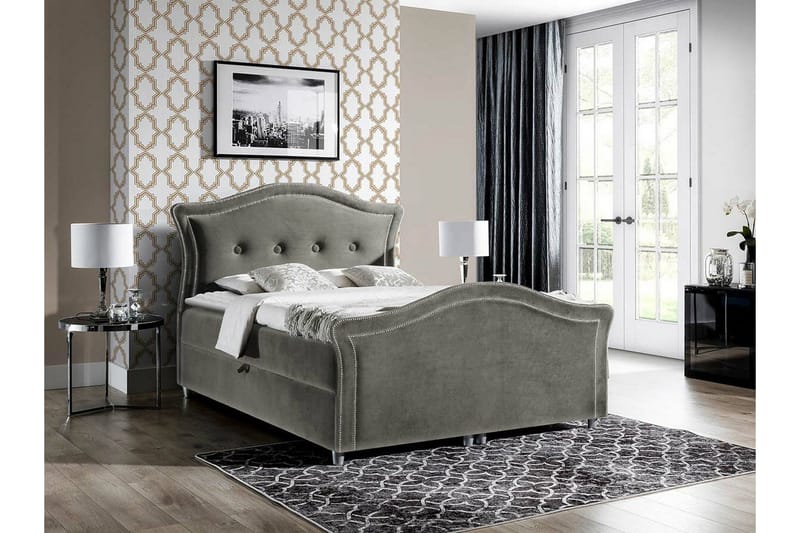 Boisdale Kontinentalseng 200x200 cm - Møbler - Senger - Familieseng