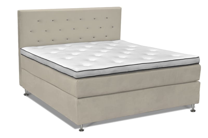 Finnigan Sengpakke Kontinentalseng 180x200 cm Fast - Beige - Møbler - Senger - Kontinentalsenger