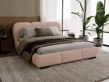Fito sengeramme med oppbevaring 180x200 cm - rosa - Møbler - Senger - Sengeramme & sengestamme