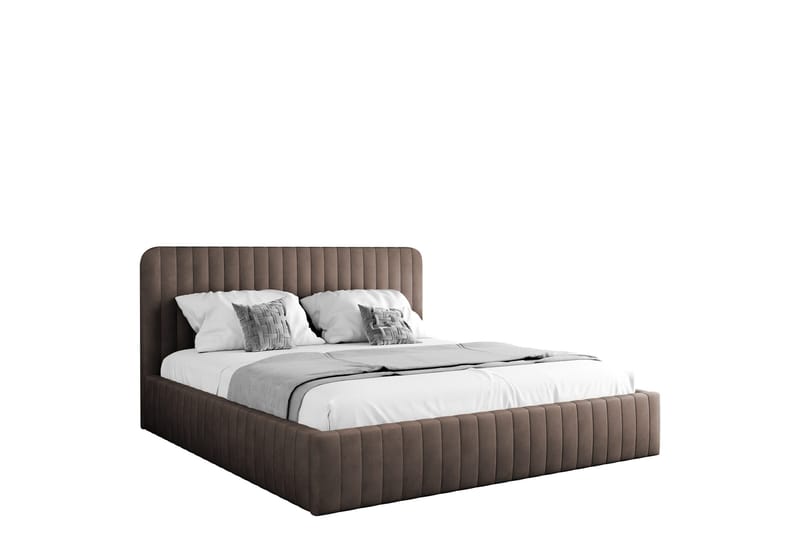 Flanna Sengeramme 160x200 cm - Brun - Møbler - Senger - Sengeramme & sengestamme