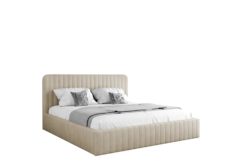 Flanna Sengeramme 180x200 cm, Beige