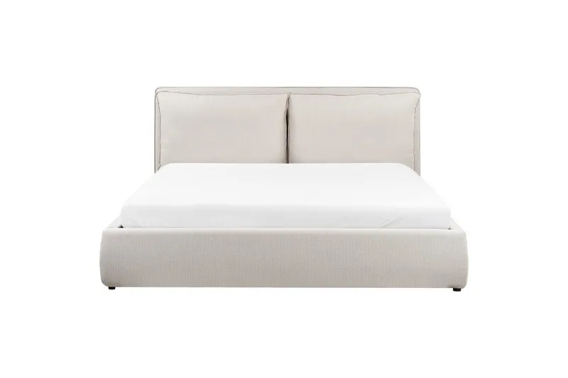 Förvaringssäng Beige 160x200 - Møbler - Senger - Sengeramme & sengestamme