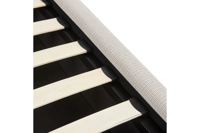 Förvaringssäng Beige 160x200 - Møbler - Senger - Sengeramme & sengestamme