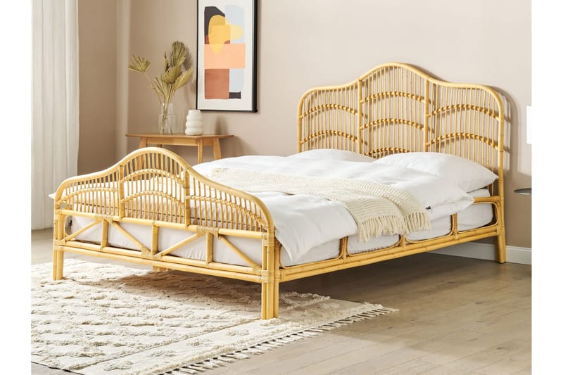 France Sengramme 160x200 cm - Lyst tre - Møbler - Senger - Sengeramme & sengestamme