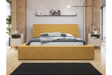 Gadi Sengeramme 160x200 cm - Gul - Møbler - Senger - Sengeramme & sengestamme