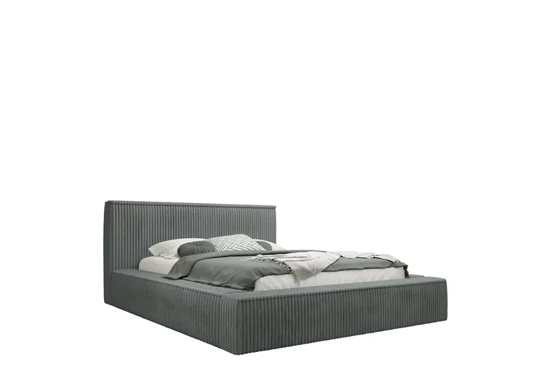 Gadi Sengeramme 160x200 cm - Mørk grå - Møbler - Senger - Sengeramme & sengestamme