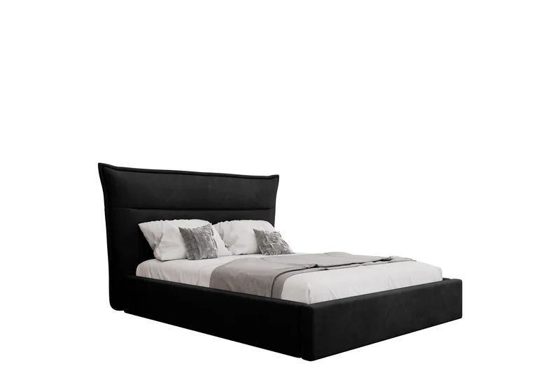 Gare Sengeramme 160x200 cm - Svart - Møbler - Senger - Sengeramme & sengestamme