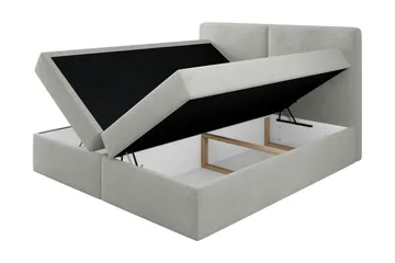 Garris Sengpakke Kontinentalseng 160x200 cm - Beige - Møbler - Senger - Komplett sengepakke