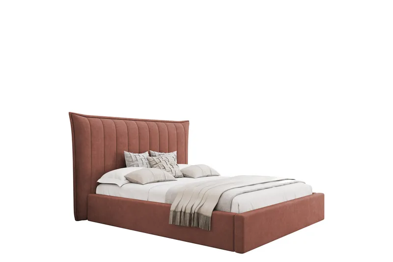 Garson Sengeramme 140x200 cm, Rosa