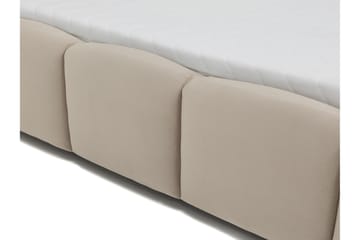 Gioia Sengeramme med Oppbevaring 90x200 cm - Grå - Møbler - Senger - Sengeramme & sengestamme