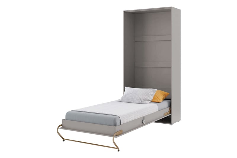 Rauk Nattskap 105x46 cm - Grå - Møbler - Senger - Gjesteseng & ekstraseng - Skapseng