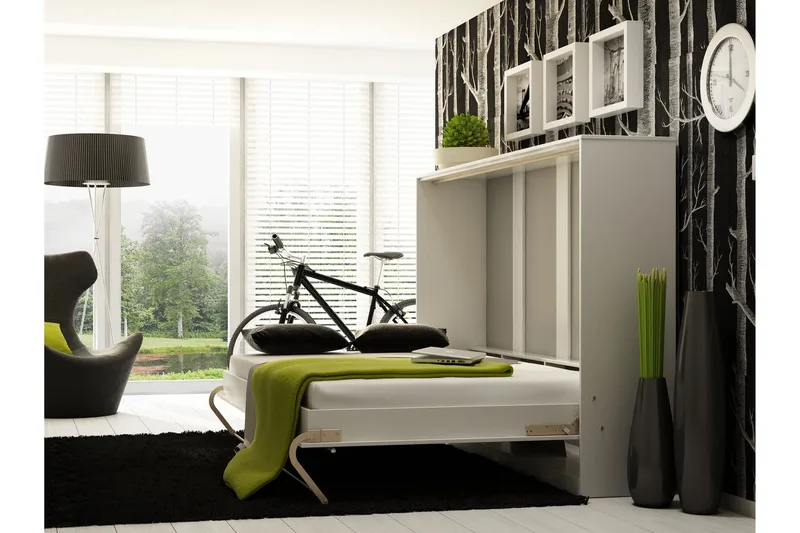 Rauk Nattskap 215x46 cm - Grå - Møbler - Senger - Gjesteseng & ekstraseng - Skapseng