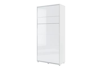 Rauk Sammenleggbar Skapseng 101x228 cm - Hvit - Møbler - Senger - Gjesteseng & ekstraseng - Skapseng