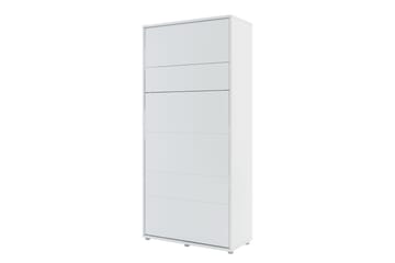 Rauk Sammenleggbar Skapseng 101x228 cm - Hvit - Møbler - Senger - Gjesteseng & ekstraseng - Skapseng
