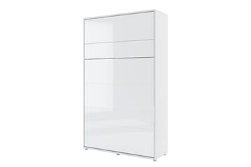 Rauk Sammenleggbar Skapseng 131x228 cm - Hvit - Møbler - Senger - Gjesteseng & ekstraseng - Skapseng