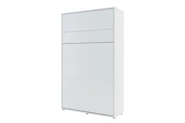 Rauk Sammenleggbar Skapseng 131x228 cm - Hvit - Møbler - Senger - Gjesteseng & ekstraseng - Skapseng