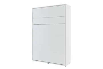 Rauk Sammenleggbar Skapseng 151x228 cm - Hvit - Møbler - Senger - Gjesteseng & ekstraseng - Skapseng