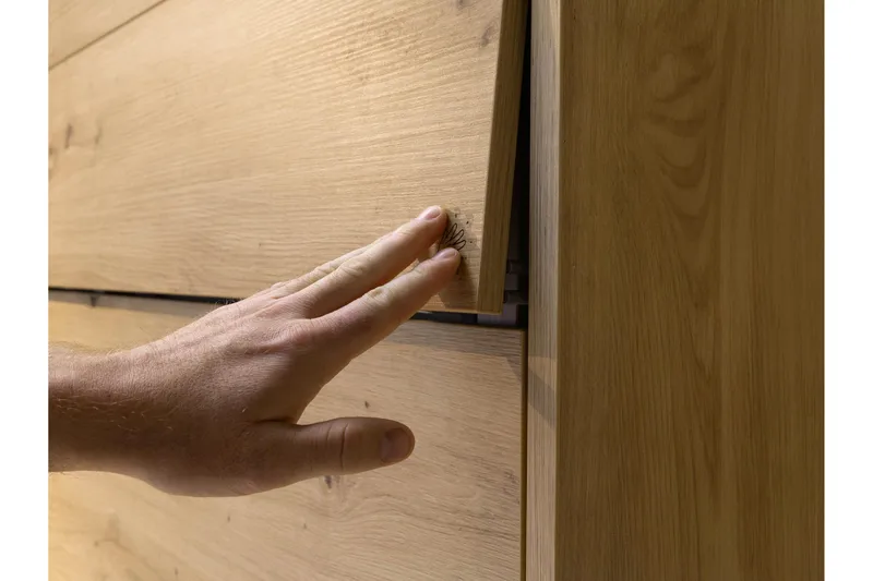 Rauk Sengeskap 131x228 cm - Beige - Møbler - Senger - Gjesteseng & ekstraseng - Skapseng