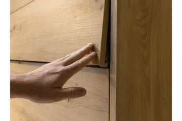 Rauk Sengeskap 131x228 cm - Beige - Møbler - Senger - Gjesteseng & ekstraseng - Skapseng