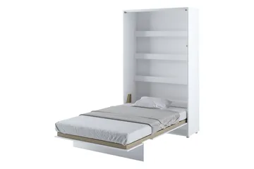 Rauk Sengeskap 131x228 cm - Hvit - Møbler - Senger - Gjesteseng & ekstraseng - Skapseng