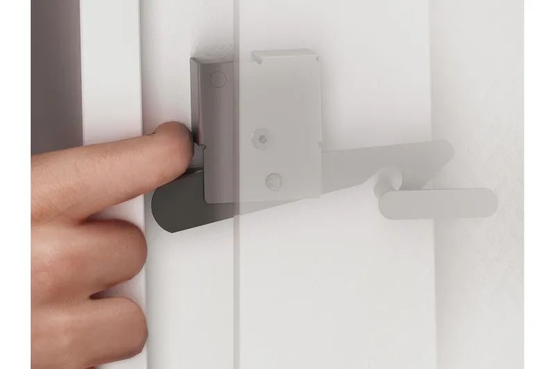 Rauk Sengeskap 152x237 cm - Hvit - Møbler - Senger - Gjesteseng & ekstraseng - Skapseng