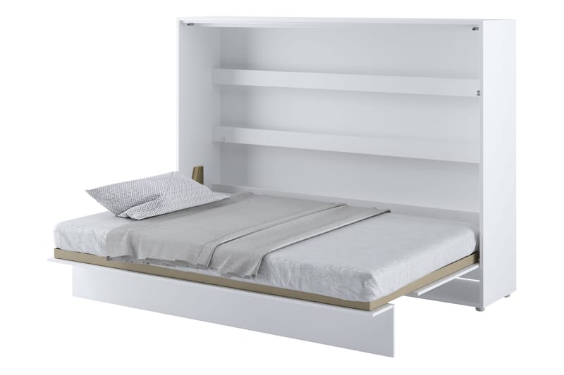 Rauk Sengeskap 211x168 cm - Hvit - Møbler - Senger - Gjesteseng & ekstraseng - Skapseng