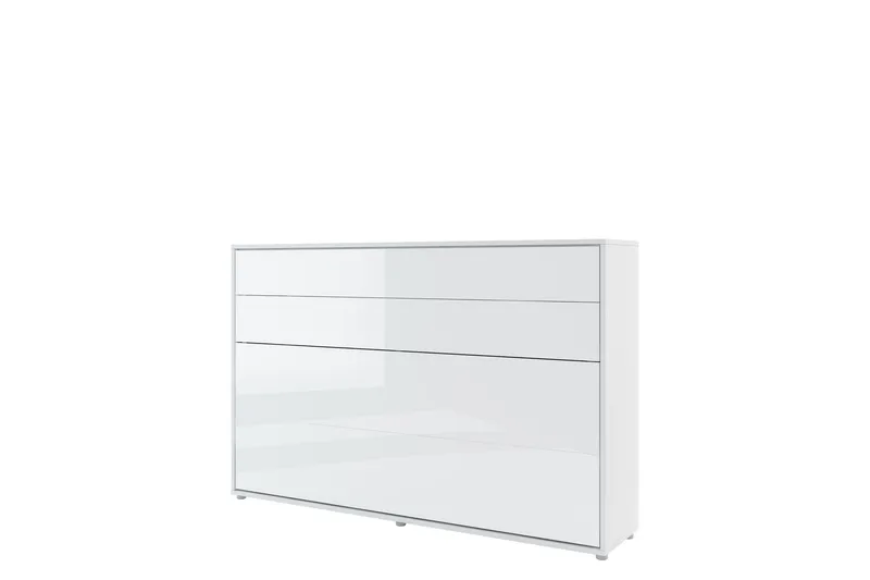 Rauk Sengeskap Sammenleggbar Sengbar 120x200 cm Rektangulær i Malt Tre, Hvit