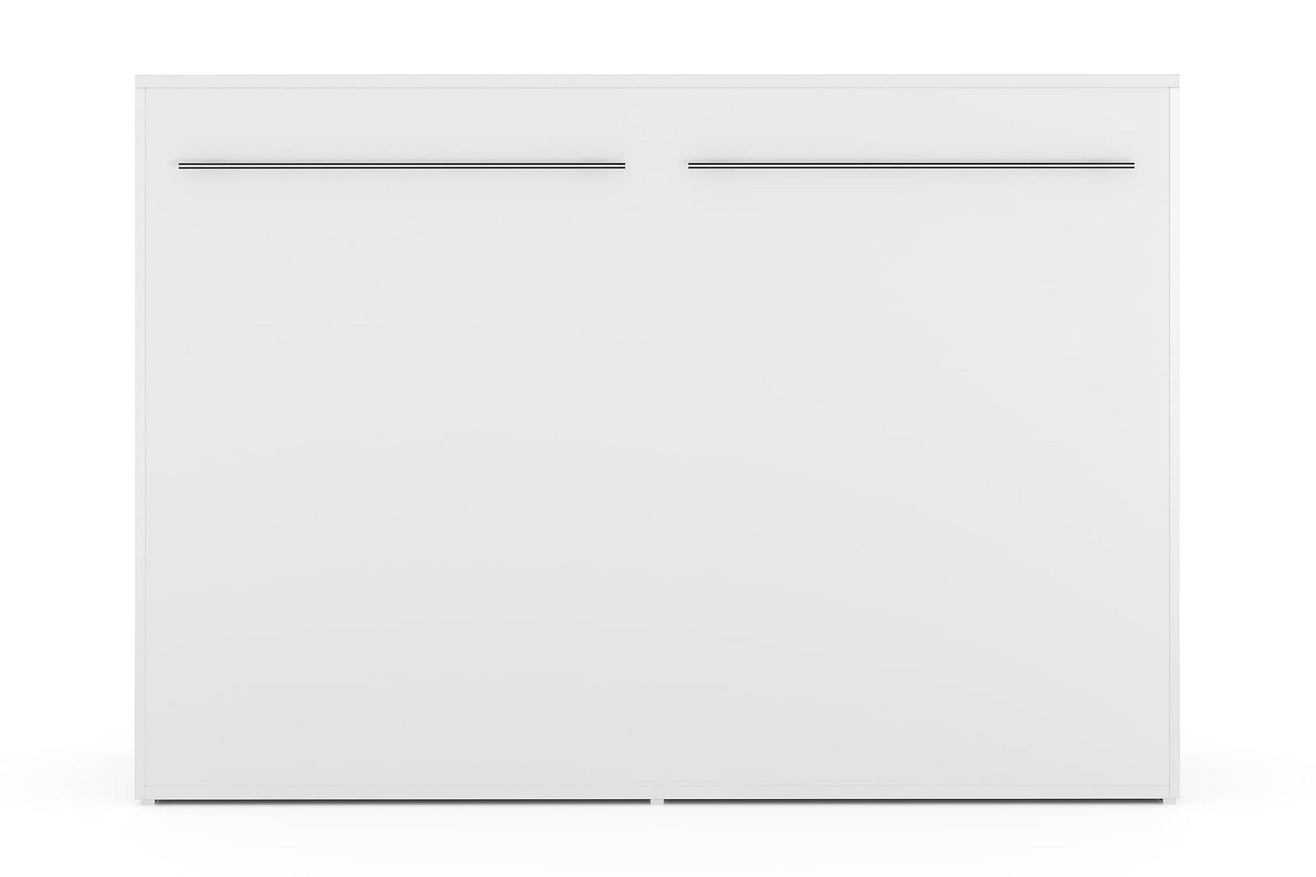 Compact Sengskap Horisontal utfellbar veggseng 140x200 cm - Hvit - Møbler - Senger - Gjesteseng & ekstraseng - Skapseng