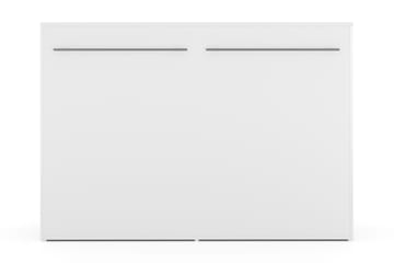 Compact Sengskap Horisontal utfellbar veggseng 140x200 cm - Hvit - Møbler - Senger - Gjesteseng & ekstraseng - Skapseng
