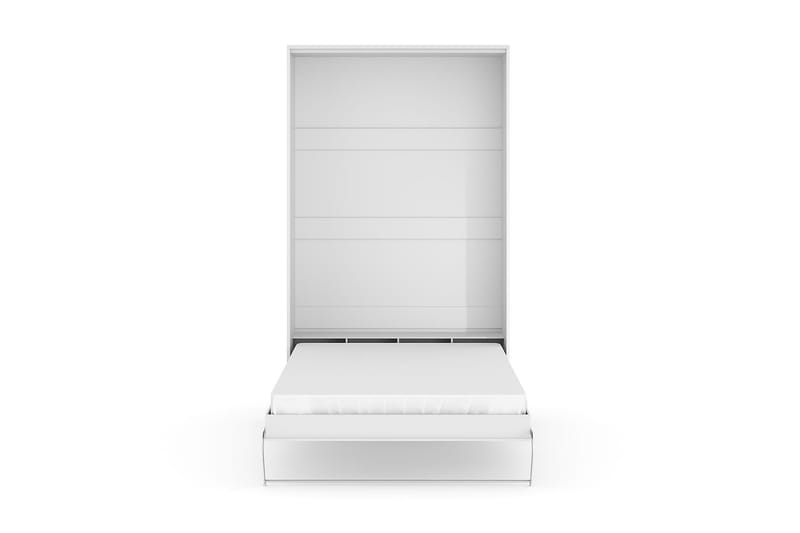 Compact Sengskap Vertikal utfellbar veggseng 120x200 cm - Hvit - Møbler - Senger - Gjesteseng & ekstraseng - Skapseng