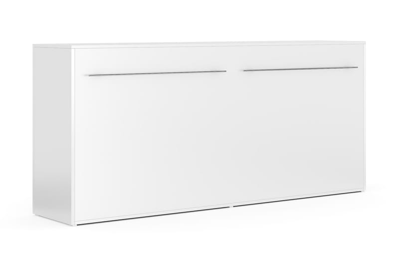 Compact Skapseng Horisontal 90x200 - Hvit - Møbler - Senger - Gjesteseng & ekstraseng - Skapseng