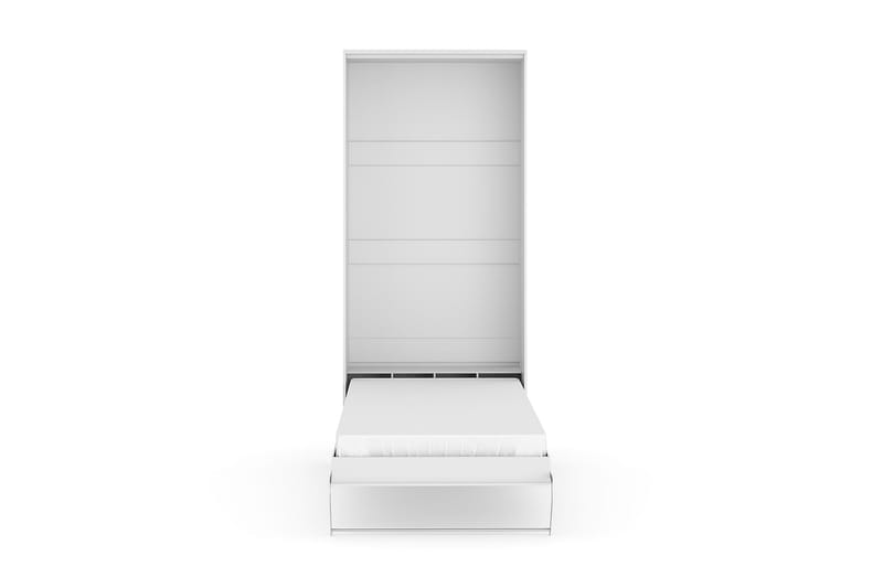 Compact Skapseng Vertikal 90x200 - Hvit - Møbler - Senger - Gjesteseng & ekstraseng - Skapseng