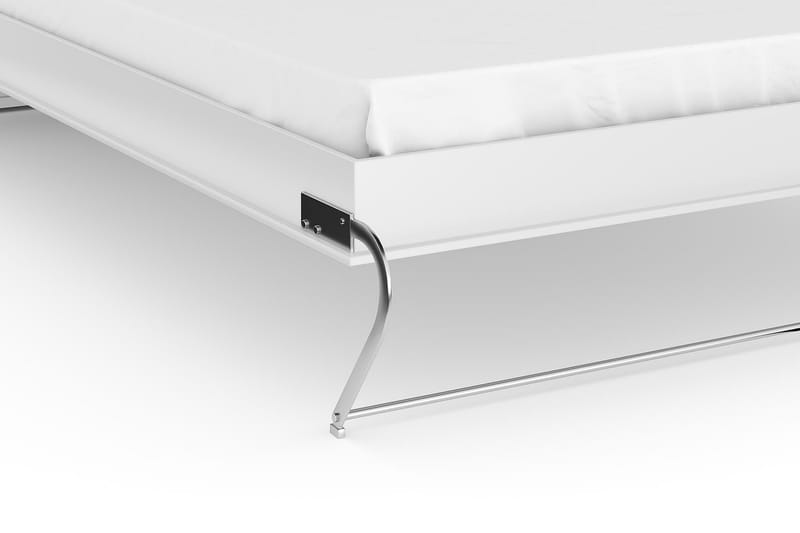 Compact Skapseng Vertikal 90x200 - Hvit - Møbler - Senger - Gjesteseng & ekstraseng - Skapseng