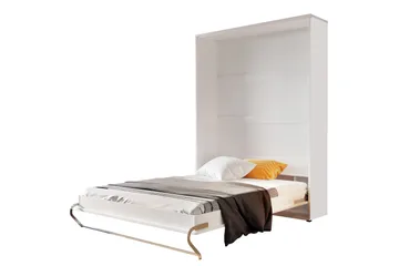 Concept Pro Sengeskap 237x104x217 cm Wilson & Wood Hvit høyglans - Møbler - Senger - Gjesteseng & ekstraseng - Skapseng