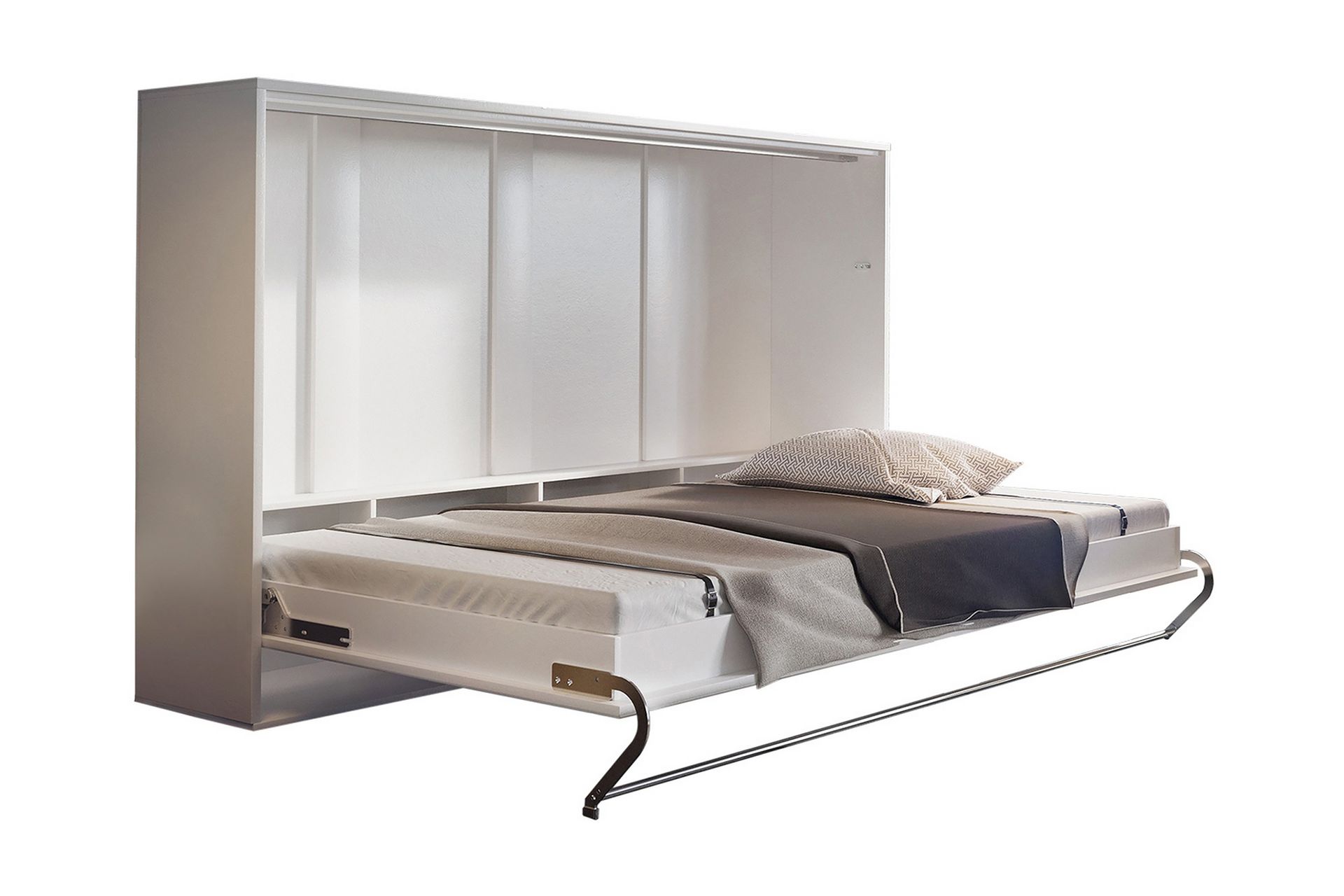 Concept Pro Sengeskap 215x157x137 cm - Hvit - Møbler - Senger - Gjesteseng & ekstraseng - Skapseng
