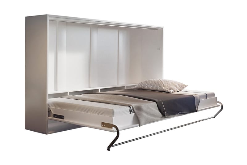 Concept Pro Sengeskap 215x157x137 cm - Hvit - Møbler - Senger - Gjesteseng & ekstraseng - Skapseng