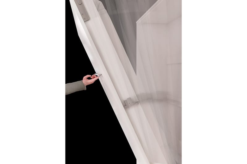 Concept Pro Sengeskap 215x157x137 cm - Hvit - Møbler - Senger - Gjesteseng & ekstraseng - Skapseng