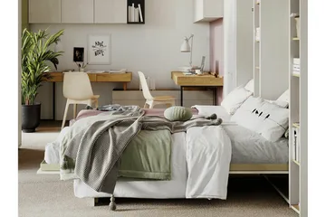 Grianan Sängskåp 90x200 cm beige - Møbler - Senger - Gjesteseng & ekstraseng - Skapseng