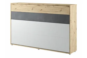 Grianan Sengeskap 120x200 cm - Grå - Møbler - Senger - Gjesteseng & ekstraseng - Skapseng