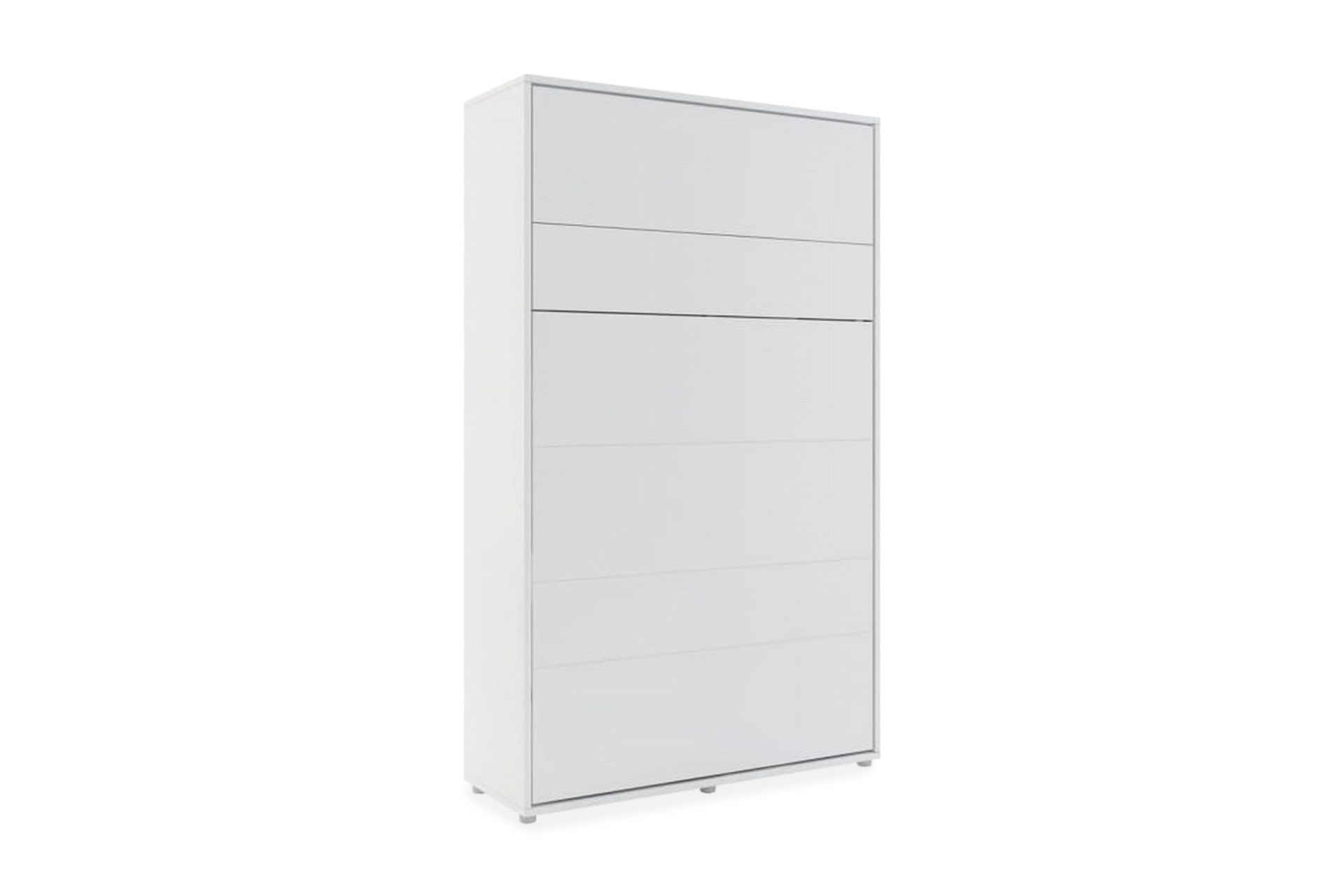 Skapseng 120x200 cm Vertikal Hvit - Bed Concept - Møbler - Senger - Gjesteseng & ekstraseng - Skapseng