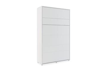 Skapseng 120x200 cm Vertikal Hvit - Bed Concept - Møbler - Senger - Gjesteseng & ekstraseng - Skapseng