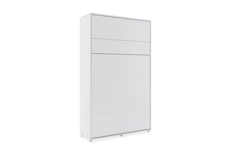 Skapseng 120x200 cm Vertikal Hvit - Bed Concept - Møbler - Senger - Gjesteseng & ekstraseng - Skapseng