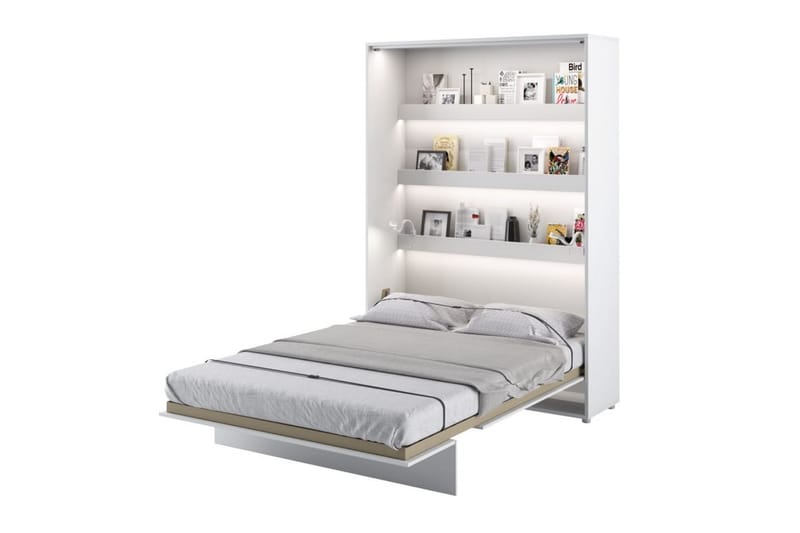 Skapseng 140x200 cm Vertikal Hvit - Bed Concept - Skapseng